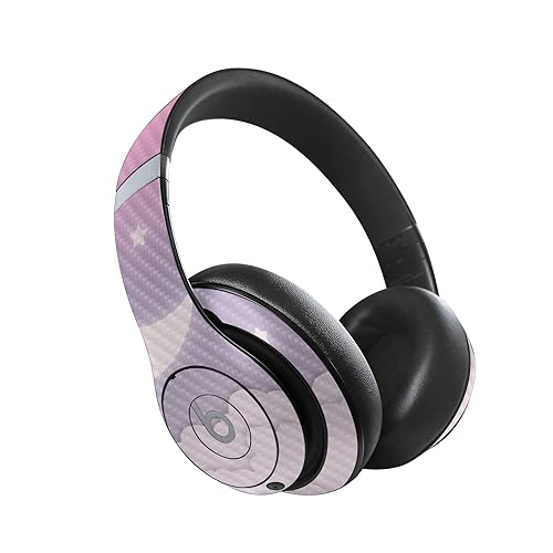 Image of MightySkins Carbon Fiber Skin Compatible with Beats Studio Pro - Baby Moon | Protective, Durable Textured Carbon Fiber Finish | Easy to Apply, Remove, and Change Style