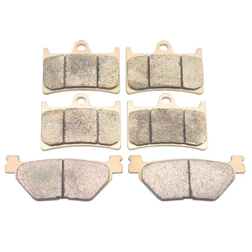 Plaquettes frein avant moto pour Yamaha XT 1200 Z Super Tenere 2014-2018 jaune