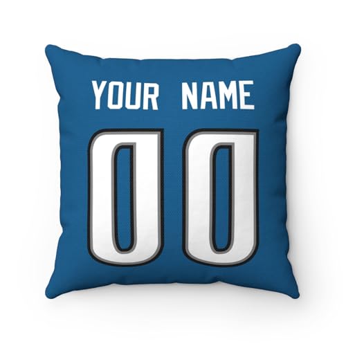 Image of ANTKING Throw Pillow 2 Pack Custom Any Name and Number Personalized Gift for Men Women Boys