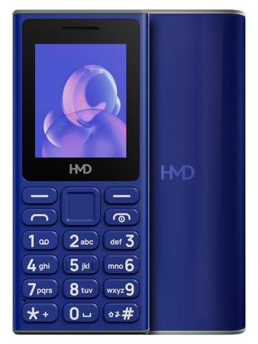 Image of HMD 105 Keypad Phone with Built-in UPI App, Hindi Phone Talker, Long-Lasting Battery, Wireless FM Radio | Blue
