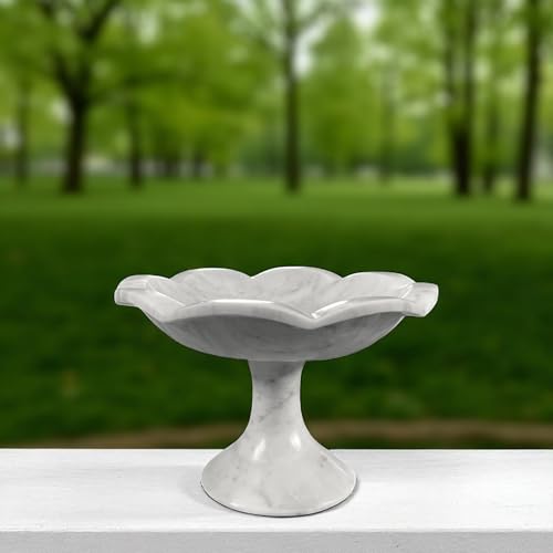 Centre de table en marbre blanc pour sublimer un salon moderne - 3