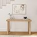 Plank+Beam Solid Wood Console Table, 56 Inch, Sofa Table, Narrow Entryway Table for Hallway, Behind The Couch, Living Room, Foyer, Easy Assembly, Blonde