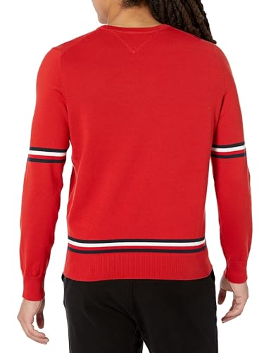 Tommy Hilfiger Men's Essential Signature Stripe Crewneck Sweater2