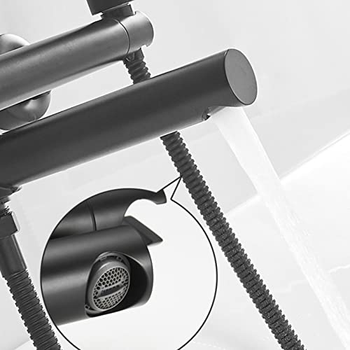 Robinet de bain mural en laiton chrome chic pour douche