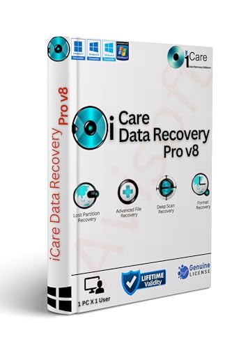iCare Data Recovery Pro v8 | Lost Partition Recovery | Advanced File Recovery | | Deep Scan Recovery | Format Recovery | Photo & Video and File Recovery | Lifetime Validity | For Windows (B0DBGVPX1R) Amazon Price History, Amazon Price Tracker