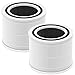 Core 300 Replacement Filter for LEVOIT Core 300 Core300-P Core 300S Core 300S/P VortexAir Air Purifier, Core 300-RF, 3-in-1 HEPA Activated Carbon, 2 Pack, White, Core 300-P