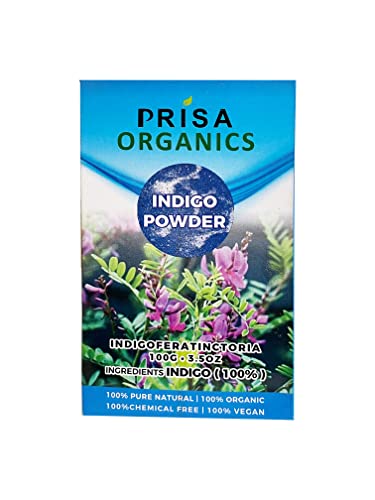 Natural Indigo powder (indigofera Tinctoria) 100% natural & pure- blue color
