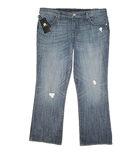 Rock & Republic Kasandra Bootcut Mid Stretch Denim Blue Jeans Size 20W Med New