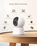 Arenti 360° View 5MP Pet Camera, 5G&2.4G Wi-Fi Indoor Security Camera, Pan & Tilt, One-Touch Cruise, Motion Tracking, Human Detection, Sound Detection, Night Vision,Two-Way Audio, Works with Alexa