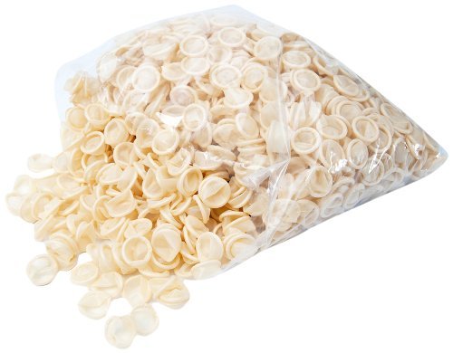 Best Review General Purpose Powder Free Latex Finger Cots, 4 Mil Thick, Large (Case of 10 Bags - 1440/Bag)