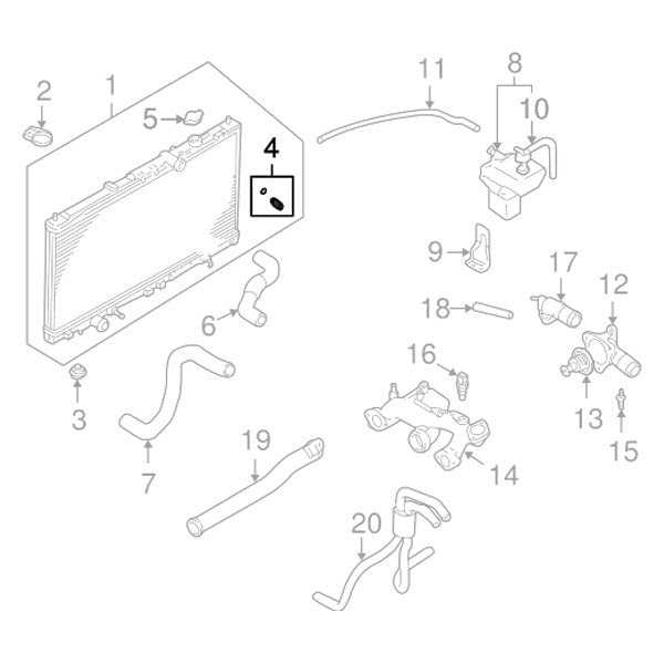 Amazon.com: Mopar MB597892 PLUG RADIATOR DRAIN : Automotive