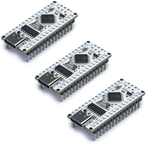 Amazon.com: USB C Nano Board 3PCS, Arduino Compatible, ATmega328P-AU ...