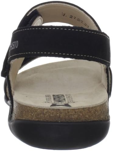 Mephisto Women's Agave Slingback Sandal,Black Bucksoft,6 M US | Image 2