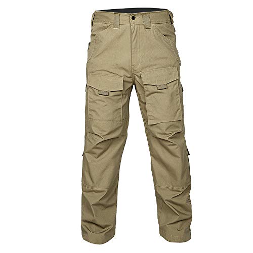 FREE SOLDIER Outdoor Herren Teflon Kratzfest Hose Vier Jahreszeiten Wandern Klettern Hose (39\" Waist/XL, Khaki) FREE SOLDIER Outdoor Herren Teflon Kratzfest Hose Vier Jahreszeiten Wandern Klettern Hose (39\" Waist/XL, Khaki)