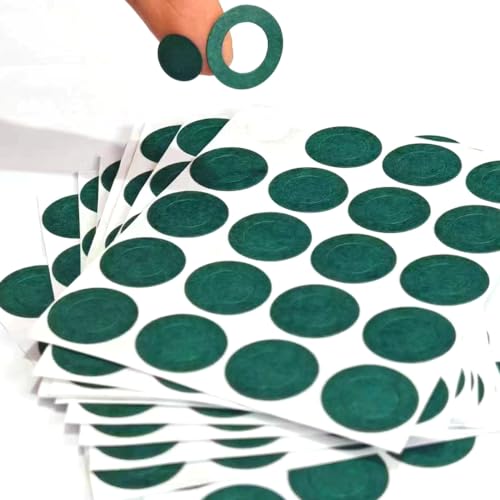 Image of 500pcs Green Color 18650 Li Battery Insulator Ring Hollow Self Adhesive Paper Lithium Pack Cell Glue Electrode Insulated Paper