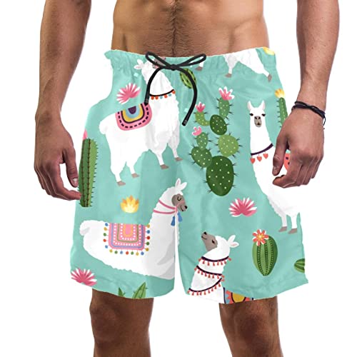 Maillots de Bain Hommes Alpagas JDEZ Short pour la Plage