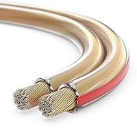 Sonero 25 Meter 2x2,50mm² CCA Lautsprecherkabel / Boxenkabel, Farbe: transparent