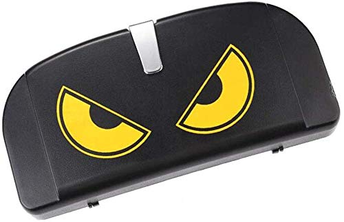 Boîtes de rangement pour lunettes de voiture MU Noir idéal pour longs trajets