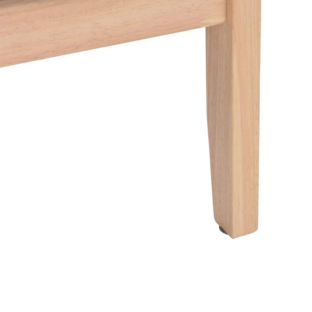 Canapé 2 places jaune en tissu 113,5 cm