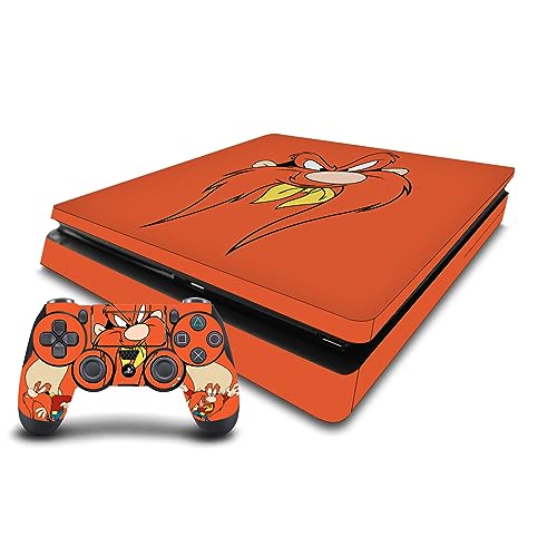 Skin PS4 Slim et DualShock 4 Looney Tunes Yosemite Sam autocollant vinyle de jeu