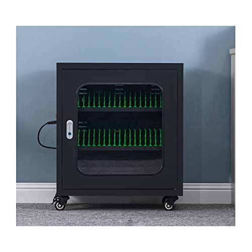 Mobile Charging Cart &amp; Cabinet for 30/40/50/60 Devices, Cell Phone &amp; Tablet Storage, School &amp; Business Use, Lockable Front &amp; Back Access, Durable &amp; Portable Design