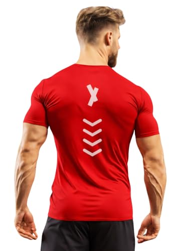 Image of 3Colours RGB Polyester Quick-Dry Sport T-Shirt, High-Performance-APEX
