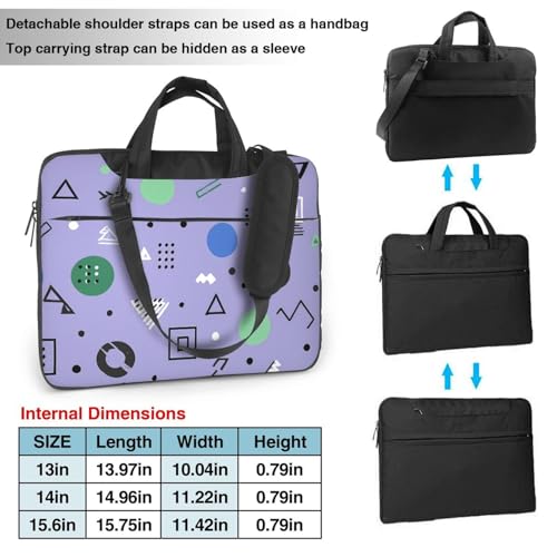 Bolso para portátil 15.6 pulg impermeable con asa miniatura 4