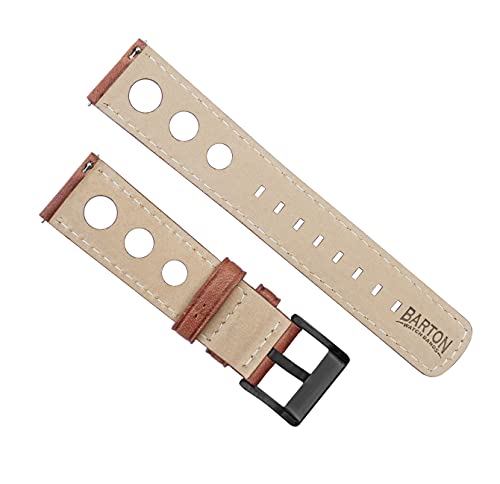 Image of Barton Racing & Rally Horween Leather Straps with Integrated Quick Release Spring Bars - Watch Bands