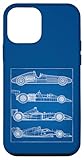 Installation facile Always Faster, Evolution Blueprint Racing Racing Voiture BP Coque pour iPhone 12 Mini