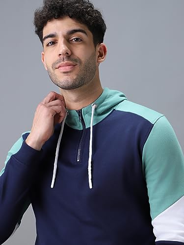 Image of Urbano Fashion Men Polycotton Hooded Sweatshirt