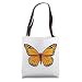 Monarch Butterfly White Background Tote Bag
