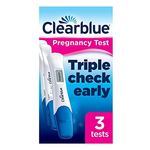 Clearblue Graviditetstest ultraEarly Triple Check, set med 3 tester