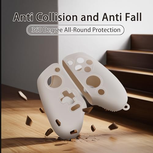 Image of Aenllosi Case for GameSir G8 Galileo /G8 Plus Phone Controller, White | Drop Resistant Protection, Dust Proof Protection, Scratch Resistant Interior, Secure Custom Fit, Protective Case Only