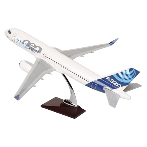 Image of Toys Uncle Diecast Aeroplane Scale Model, (46 cm A320 Airbus), Multicolor