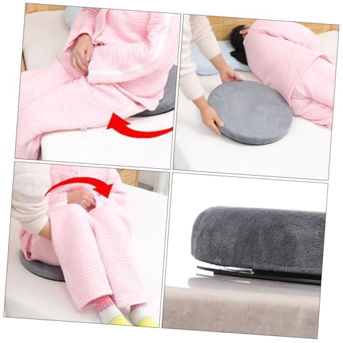 Coussin de siège rotatif en velours et mousse premium - 3