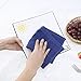 Glynniss Blue Dish Cloths Kitchen Highly Absorbent Navy Dish Rags 100% Cotton Dish Cloths for Washing Dishes, Cleaning (12pcs Blue)