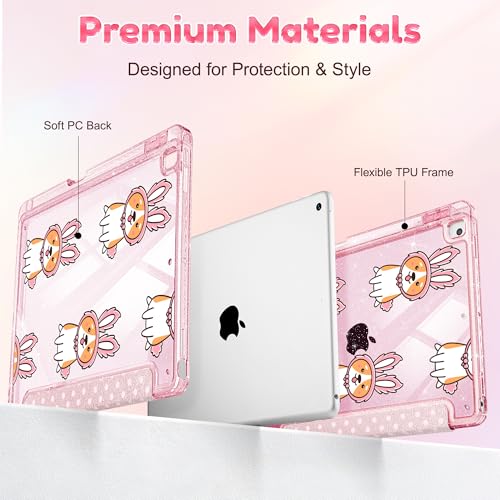 Étui iPad 10.2 anti-rayures avec rangement stylet pour protéger votre tablette