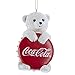 Coca-ColaÂ® Polar Bear Cub With Bottle Cap Ornament