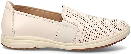 Earth Origins Women’s Elin Sneaker I Slip Resistant, Slip-On Sneakers for Everyday - Sand White - 7.5 | Image 1