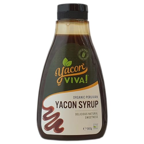 YaconViva! Yacon Sirup aus Peru - Der gesündeste, natürliche Süßstoff (560g)