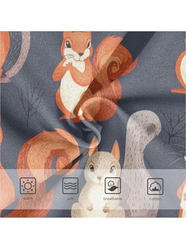 ZZKKO Forest Animals and Cute Squirrel Girls Underwear Toddler Panties for Girls Comfort Brief Size 2-8T3