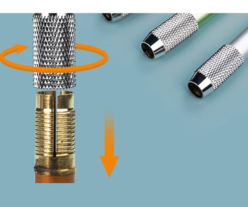 Extensores metálicos para lápices, 6 piezas, 4 pulgadas miniatura 3