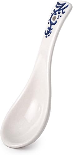 Miniatura 5 de Happy Sales HSKM-BLEKOI cuenco de ramen de fideos de arroz japonés Kamameshi con tapa de bambú palillos y cuchara de porcelana juego de cuencos azul