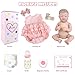 Aori Reborn Baby Dolls Girl 20'' Realistic Sleeping Newborn - Lifelike Poseable Vinyl Baby Doll with Feeding & Outfit Set - Soft Weighted Body for Cuddling, Suit for Collectors & Kids 3+