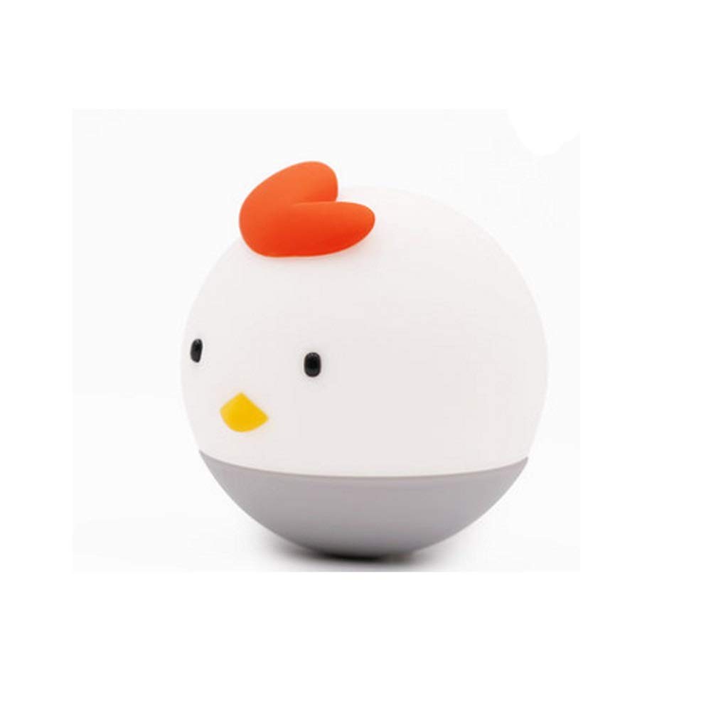 Luce Notturna in Silicone Ricaricabile Tramite USB, Luce di Controllo del Tocco con Luce soffusa, utilizzata in Camera da Letto, seconda Stanza dei Bambini Interesting