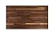 John Boos WALKCT-BL1225-V Blended Walnut Counter Top with Varnique Finish, 1.5" Thickness, 12" x 25"