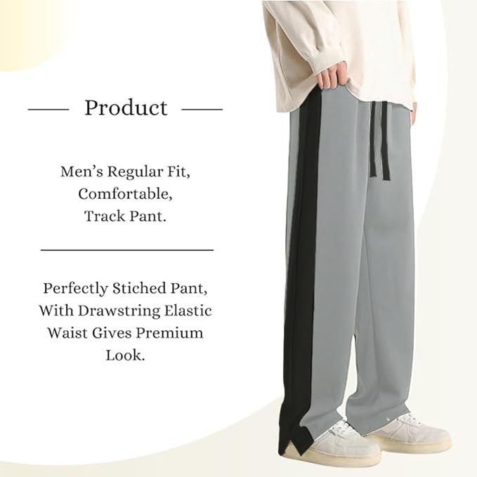 Image of VIMAL JONNEY Trouser Pant for Men | Track Pant for Men Loose Fit | Sports Track Pant for Men | Track Pant Men | Men Stylish Track Pant-VIMAL640444
