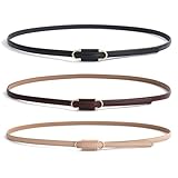 MÚLTIPLES OCASIONES: Ya sea para el día a día, la oficina, fiestas o viajes, estos cinturones para mujer realzarán tu estilo. También son una excelente opción para regalar en Navidad, ideales para amigas, familiares o tu pareja.