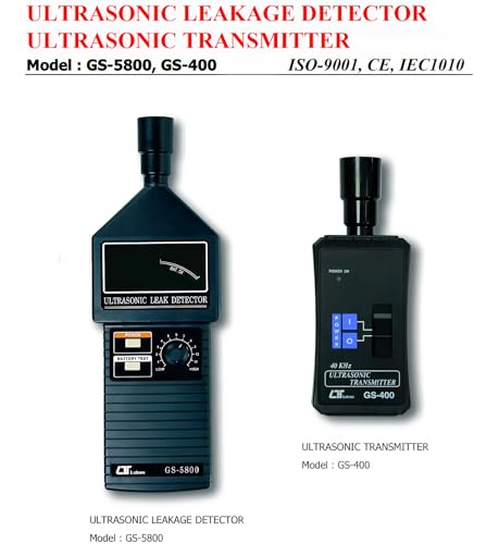 i-POOK ULTRASONIC LEAKAGE DETECTOR ULTRASONIC TRANSMITTER GS-400 to locate the source of ultrasonic emissions in Air Leaks/Water Leaks/Conduit and Pipe Identification Made in Taiwan