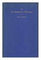 The Bookmans Manual / Bessie Graham B002BA6FXS Book Cover